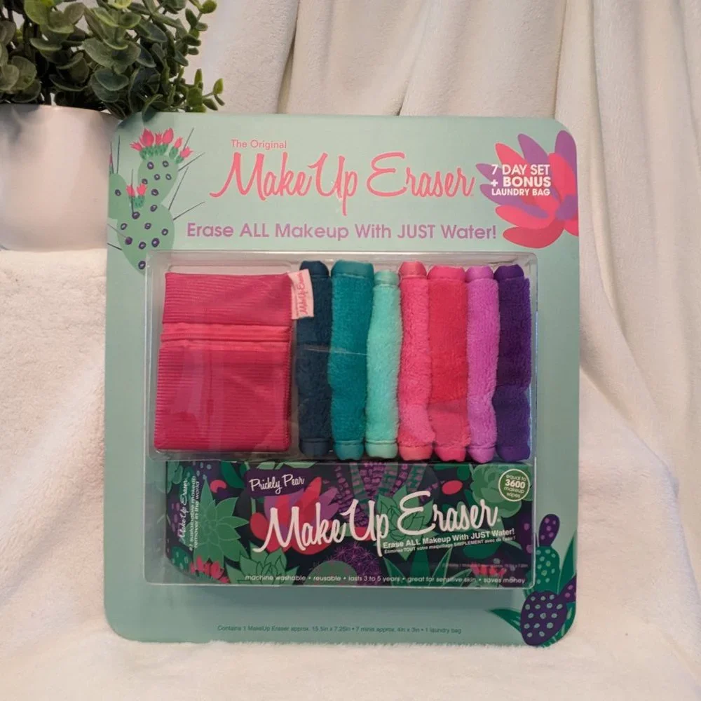 MakeUp Eraser Original 7 Day Set + Bonus Laundry Bag NIB